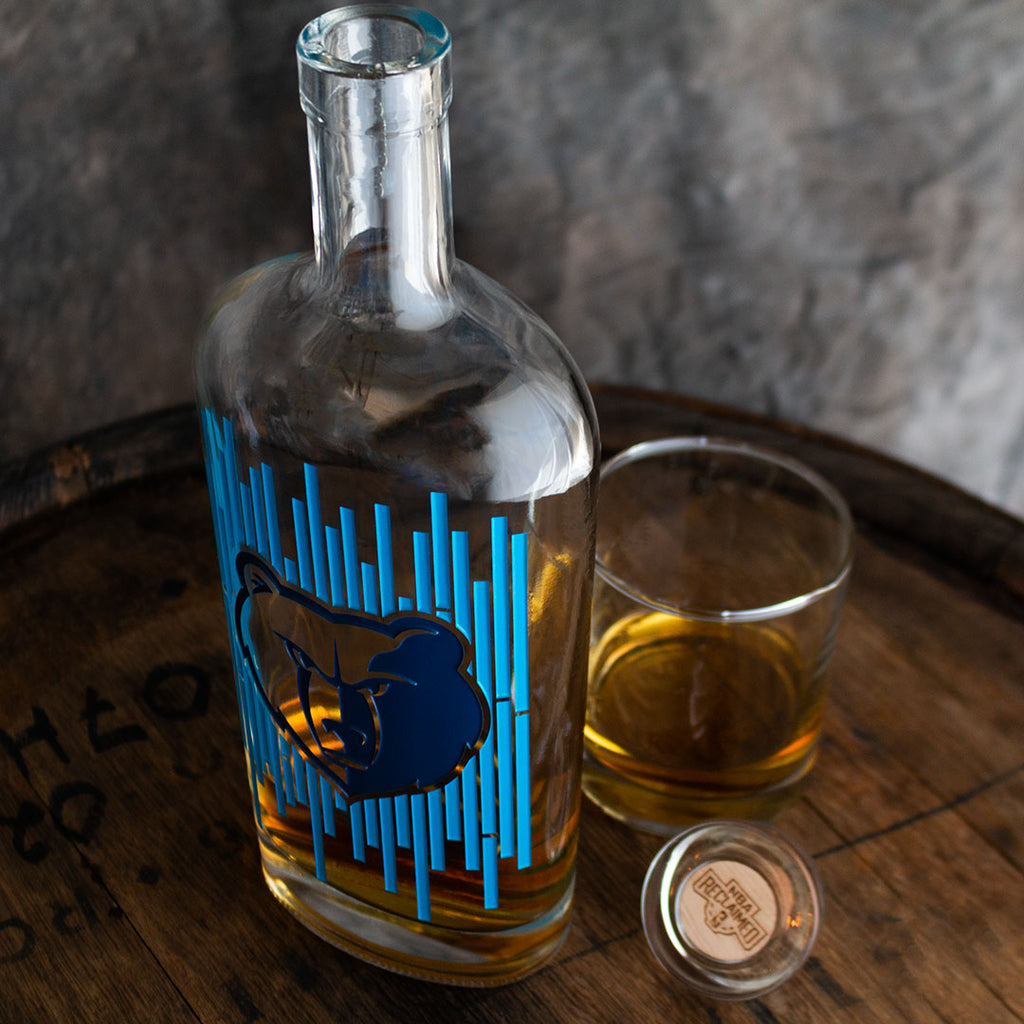 Memphis Grizzlies Court Spirits Decanter