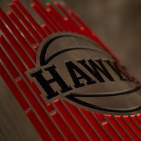 Atlanta Hawks Court Spirits Display Bottle