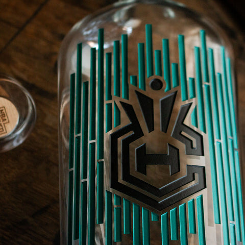 Charlotte Hornets Court Spirits Display Bottle