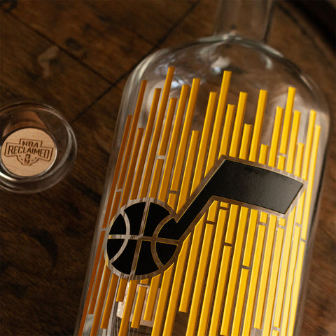Utah Jazz Court Spirits Decanter