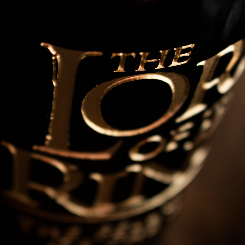The Lord of the Rings Logo Etched Wine