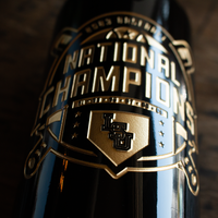 LSU 2023 Baseball National Champions Etched Wine