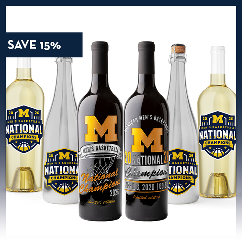 Michigan 2026 Men's Basketball National Champions Collectors 6 Pack