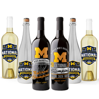 Michigan 2026 Men's Basketball National Champions Collectors 6 Pack