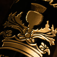 Outlander Sassenach Custom Name Etched Wine Bottle