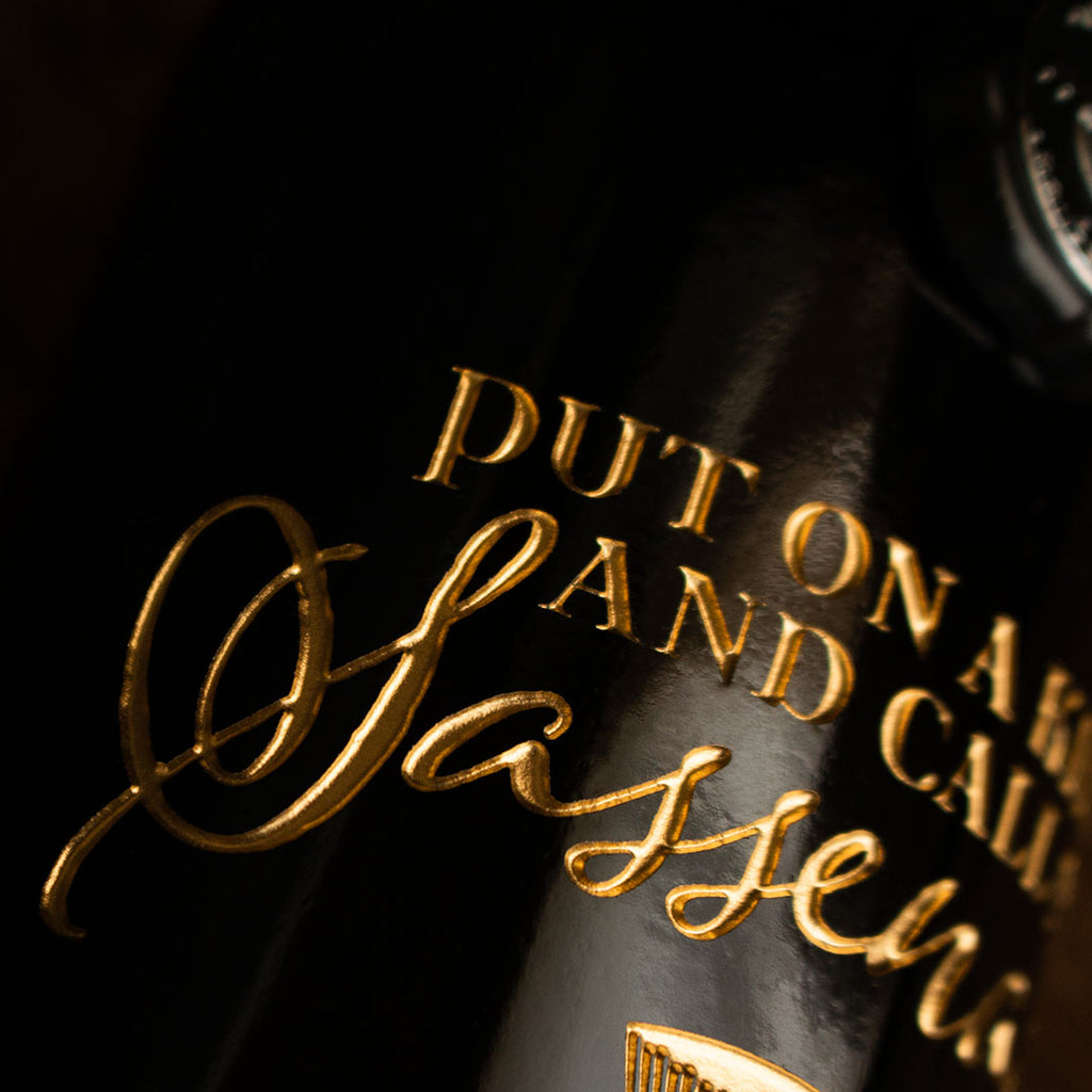 Outlander Sassenach Custom Name Etched Wine Bottle