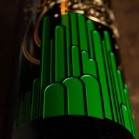 The Wizard of Oz Emerald City Etched Wine