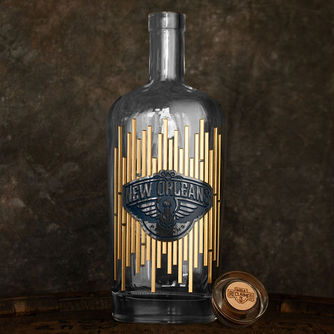 New Orleans Pelicans Court Decanter