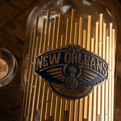 New Orleans Pelicans Court Decanter