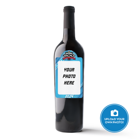 2022 Daytona 500 Custom Photo Label Wine