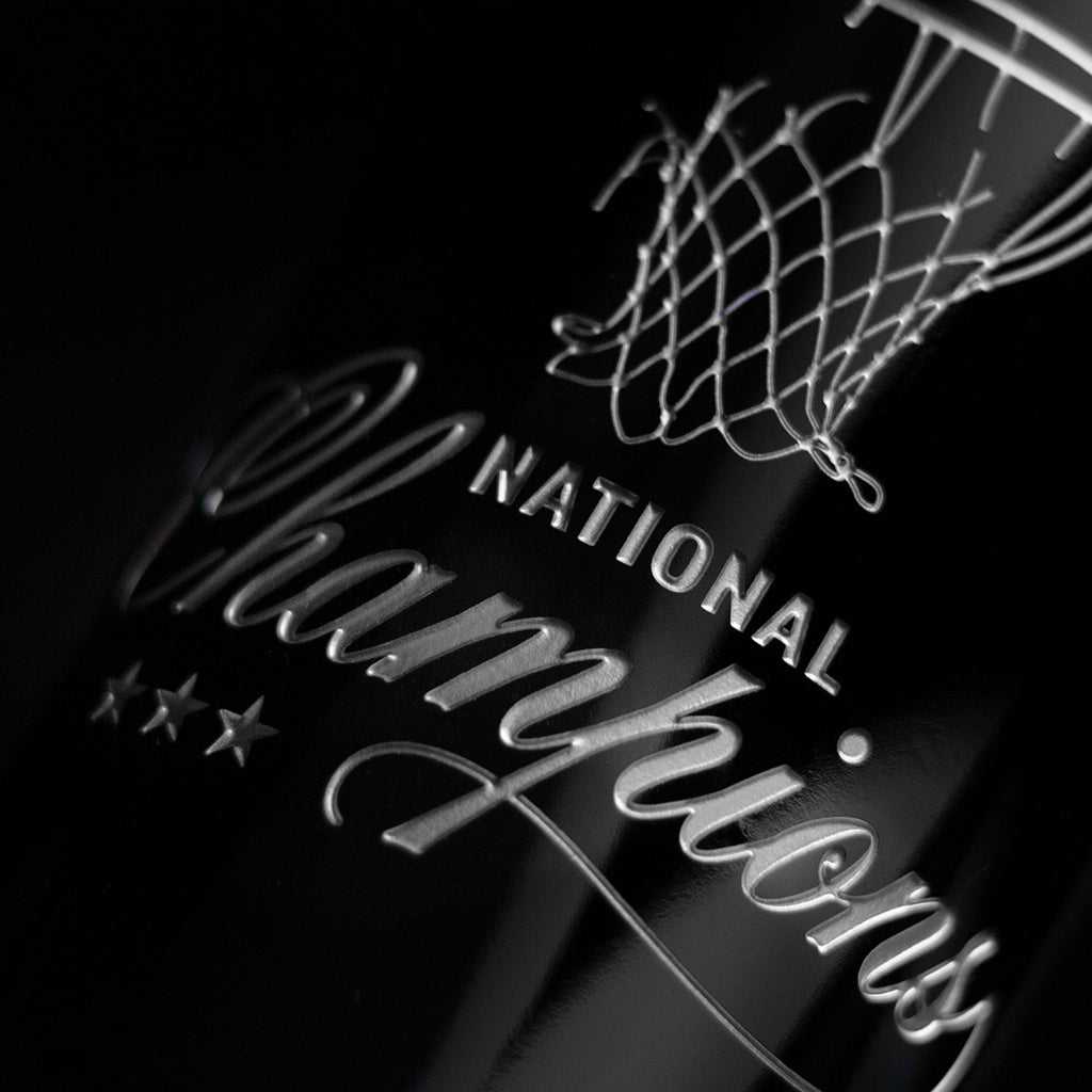 South Carolina 2024 Women's Basketball Champions Etched Wine