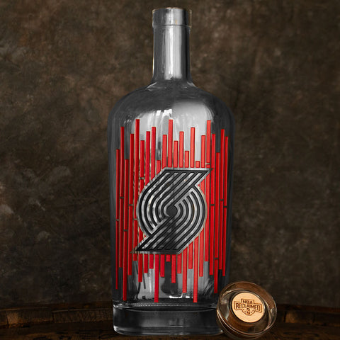 Portland Trail Blazers Court Decanter