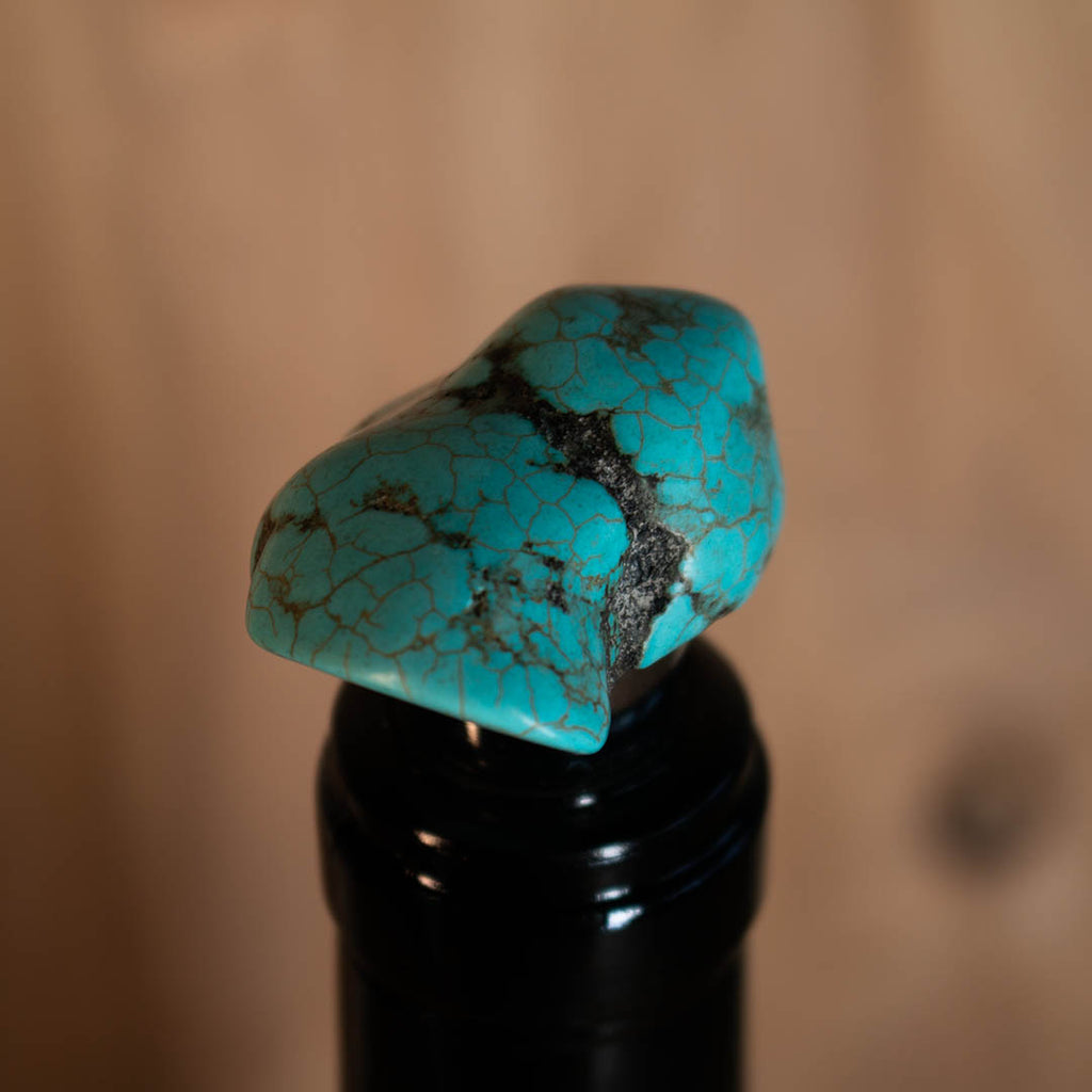 Turquoise Wine Stopper