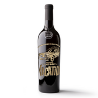 National Lampoons Vacation Car Etched Wine