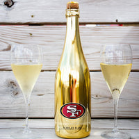 49ers Commemorative Gold Bubbly