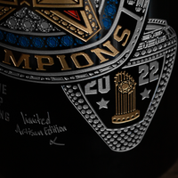 Houston Astros 2022 Commemorative Championship Ring Imperial