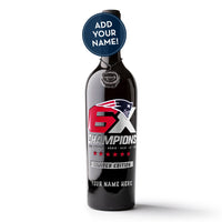 Patriots 6X Custom Name Etched Wine