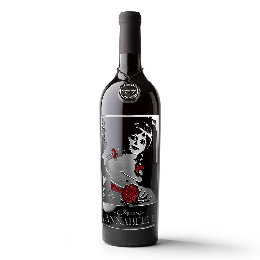 Annabelle Poster Etched Wine