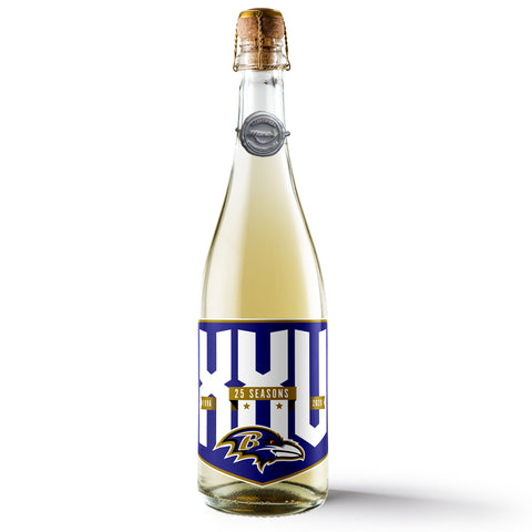 Baltimore Ravens 25th Anniversary Locker Room Bubbly