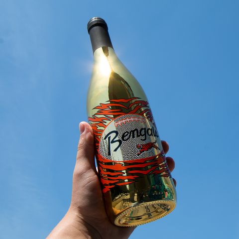 Cincinnati Bengals Retro Logo Cabernet Sauvignon