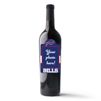 Buffalo Bills Custom Photo Label Wine