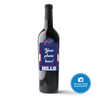 Buffalo Bills Custom Photo Label Wine