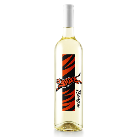 Cincinnati Bengals Retro Logo Sauvignon Blanc