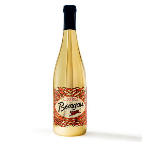 Cincinnati Bengals Retro Logo Cabernet Sauvignon