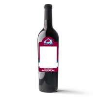 Colorado Avalanche Custom Photo Label Wine
