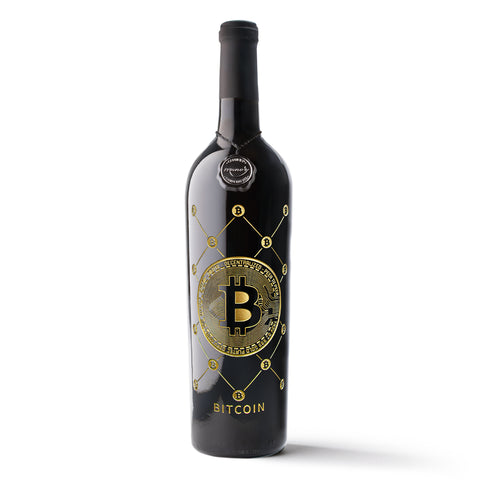 Bitcoin Token Etched Wine
