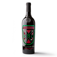 Caddyshack Buschwood Crest Etched Wine
