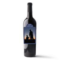 Father's Day Custom Photo Label Cabernet Sauvignon