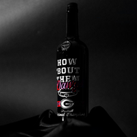 How 'Bout Them Dawgs National Champions Etched Display Bottle