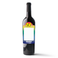 #24 Jeff Gordon Custom Photo Label Wine