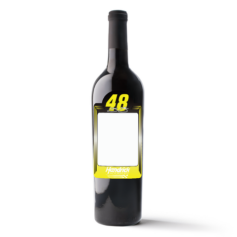 #48 Jimmie Johnson Custom Photo Label Wine