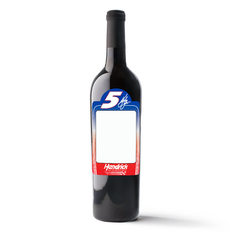 #5 Kyle Larson Custom Photo Label Wine