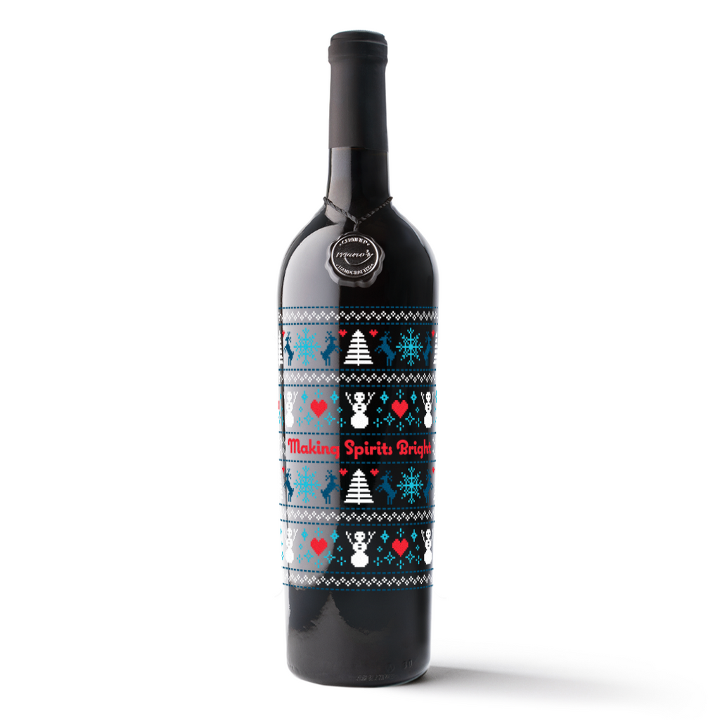 Making Spirits Bright Sweater Cabernet Sauvignon