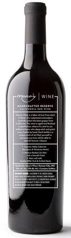 State of Oregon Etched Wine Bottle