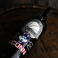 UCONN 2023 Men's Basketball Champions Etched Wine