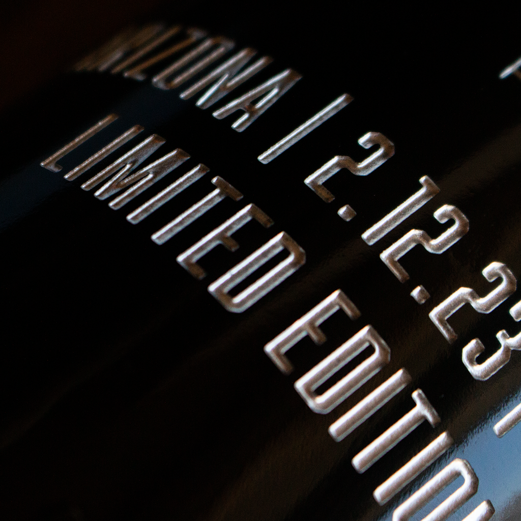 2022 Chiefs World Champions Skyline Etched Wine