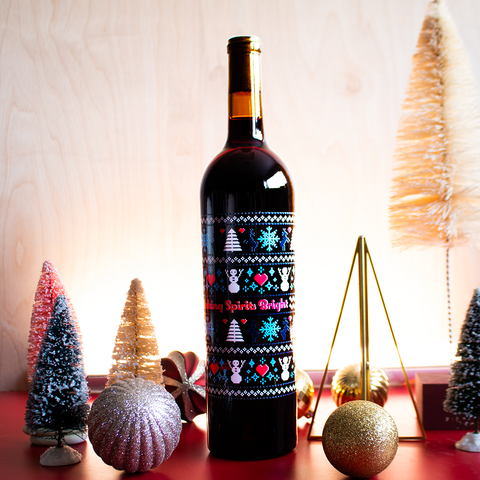 Making Spirits Bright Sweater Cabernet Sauvignon