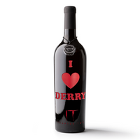 IT Chapter 2 I Heart Derry Etched Wine