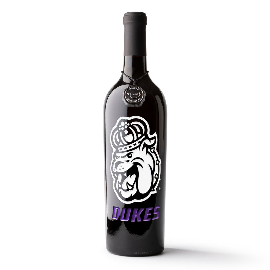James Madison Dukes Etched Wine