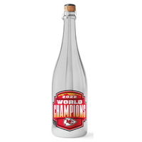 2022 Chiefs World Champions Trophy Chrome Bubbly