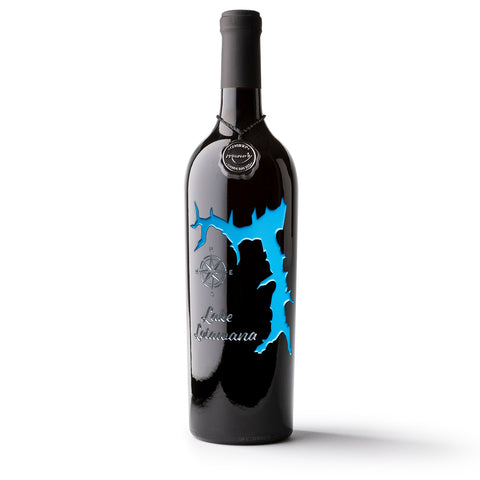 Lake Lotawana Etched Wine