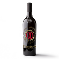 The Lord of the Rings Eye Etched Wine