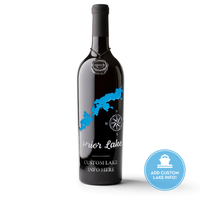Prior Lake Custom Etched Wine