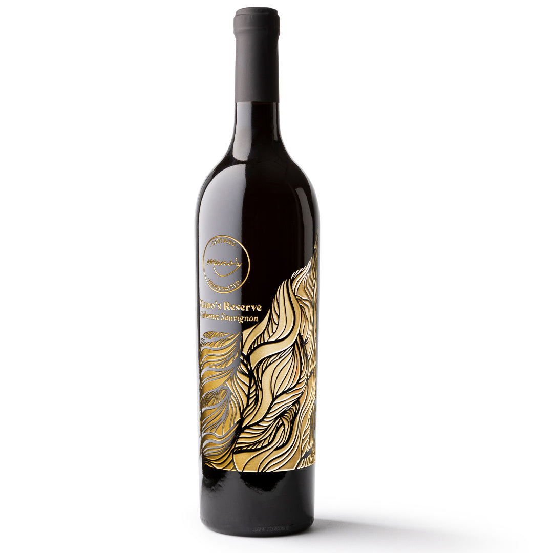 Mano's Reserve Cabernet Sauvignon Etched Wine – Mano's Wine