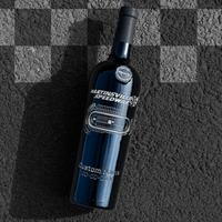 Martinsville Speedway Custom Name Etched Wine