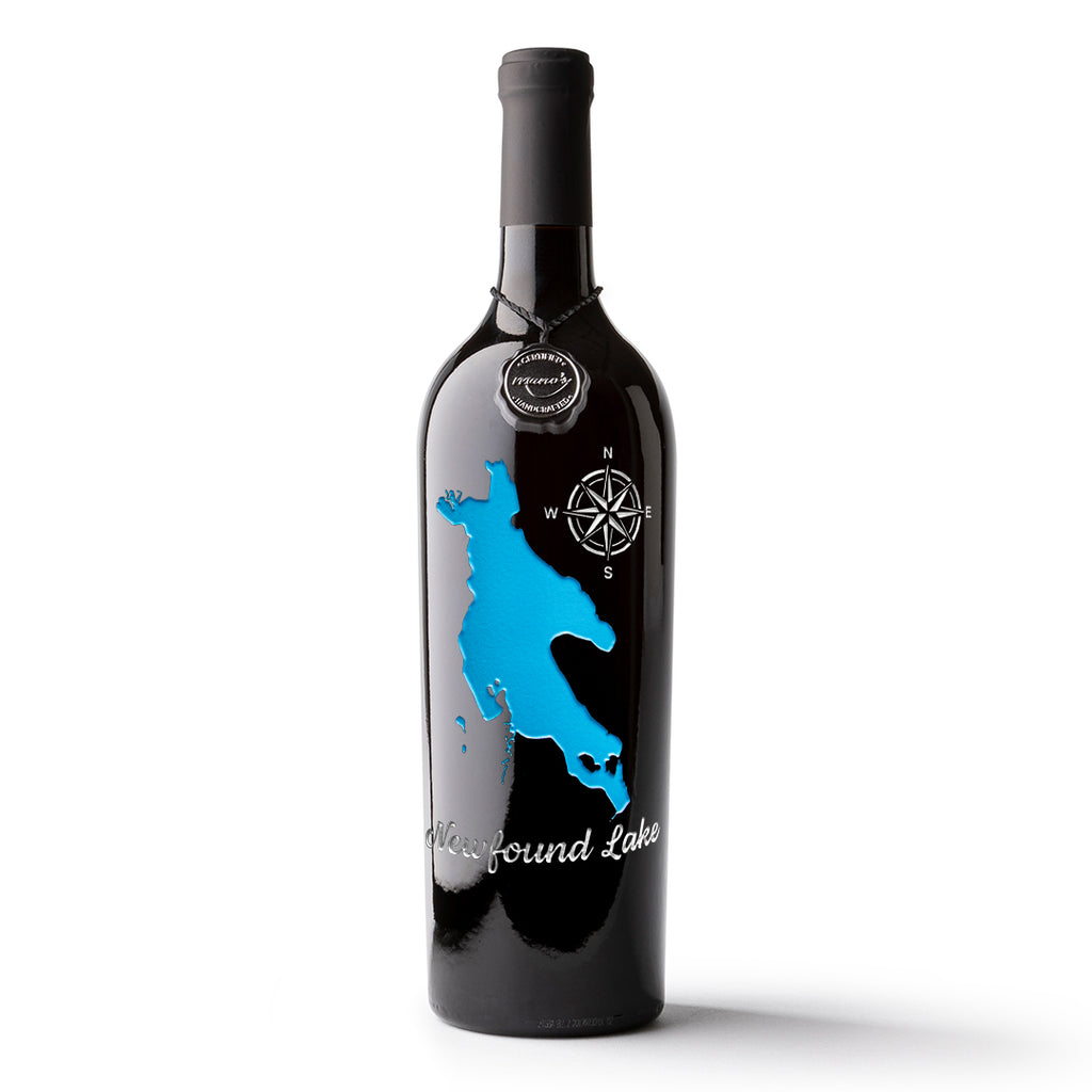 Newfound Lake Etched Wine